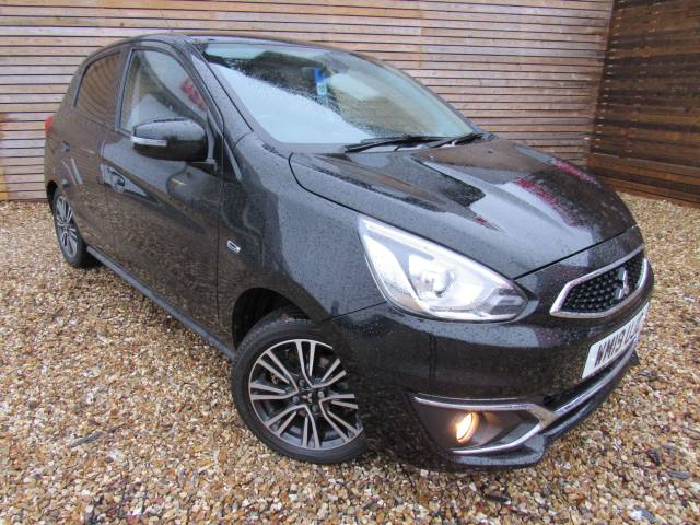 Mitsubishi Mirage 1.2 4 5dr CVT Hatchback Petrol BLACK