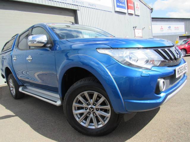 Mitsubishi L200 2.4 Double Cab DI-D 178 Barbarian 4WD Auto Pick Up Diesel BLUE