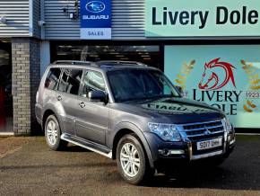 MITSUBISHI SHOGUN at Livery Dole Exeter