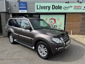 MITSUBISHI SHOGUN at Livery Dole Exeter